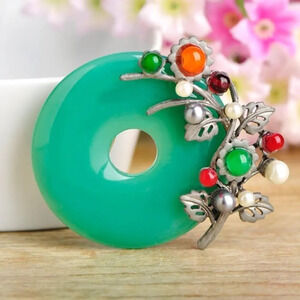 VQ 🌟HOST PICK🌟Green Wreath Brooch